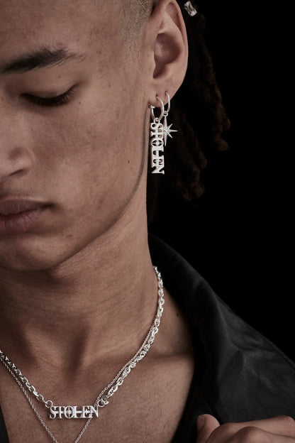 Stolen Girlfriends Club Serif Earrings