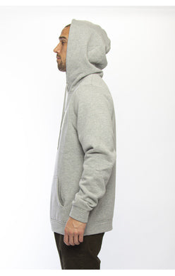 Federation Basic Hoodie Run - Grey Marl