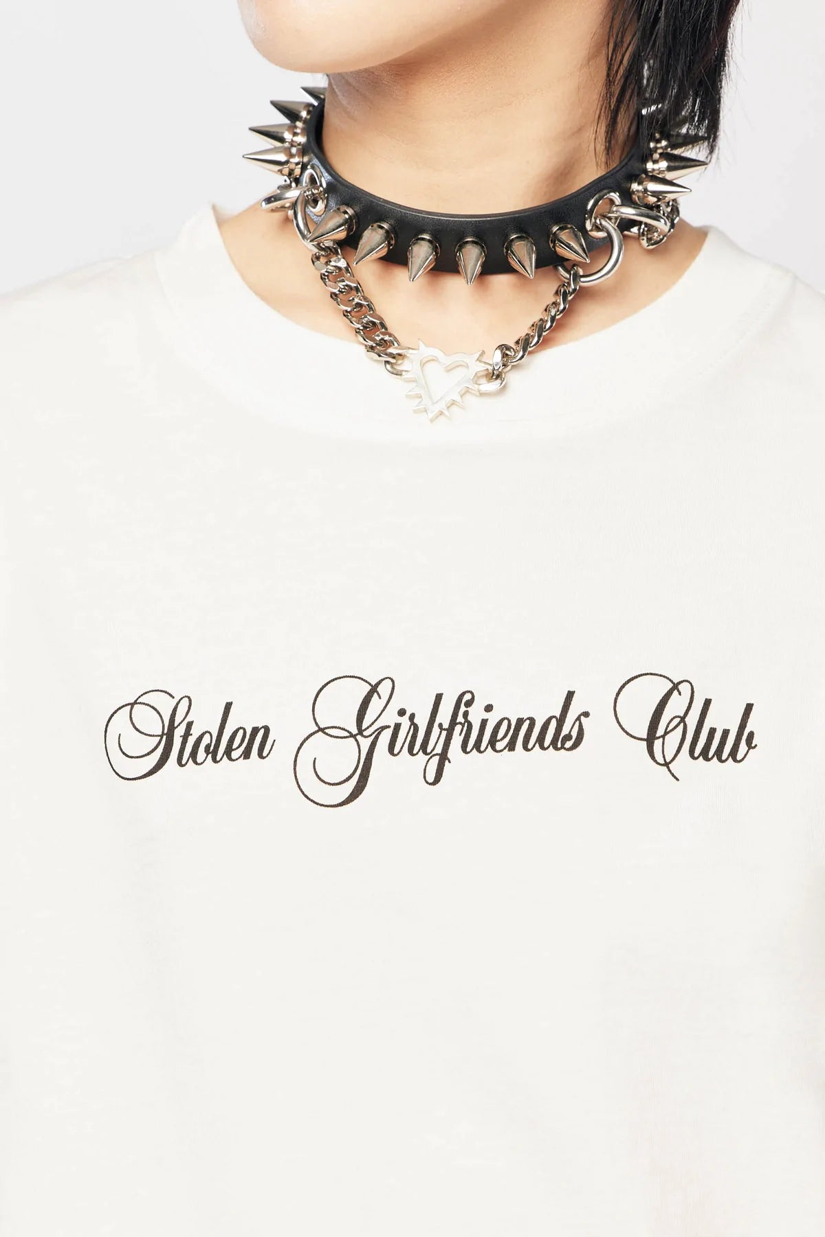 Stolen Girlfriends Club Script Logo Tee