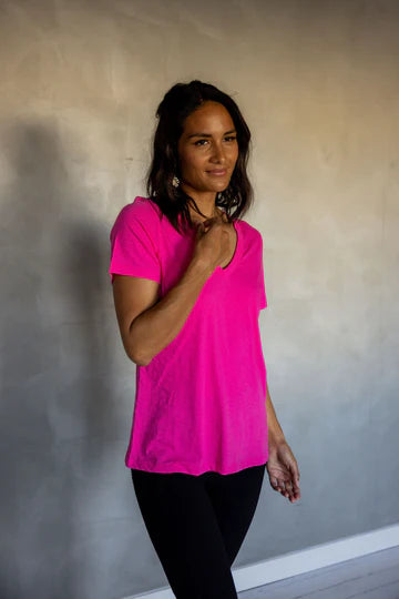 Mazu Before We Expire V Neck Tee
