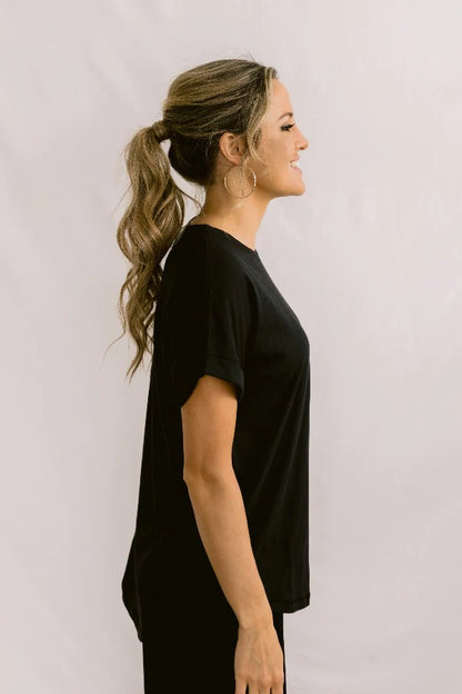 Mazu All you Need Cuff Tee