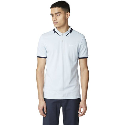 Ben Sherman STRIPE COLLAR PIQUE POLO
