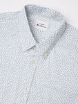 Ben Sherman Dash Print Kingfish Long Sleeve Shirt