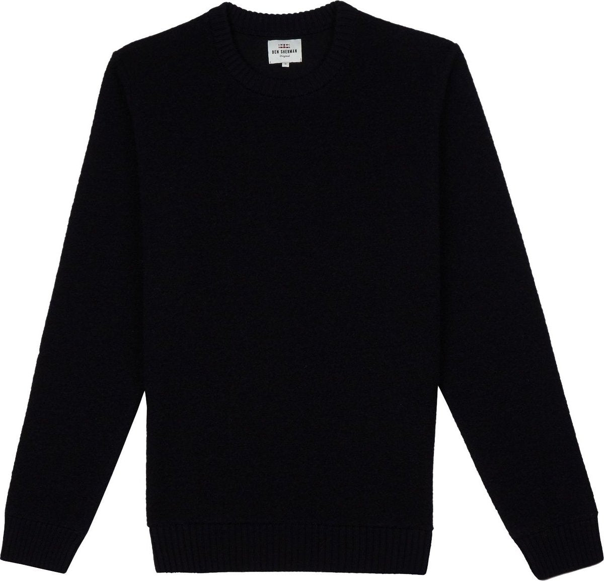 Ben Sherman Boucle Knit Dark Navy