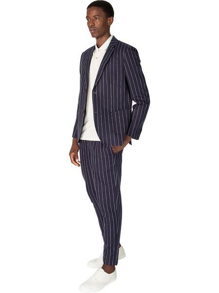 Ben Sherman Pin Stripe Linen Trouser