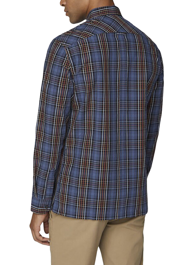 Ben Sherman Tartan Check Shirt Long Sleeve