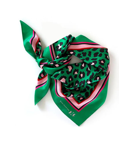 Dark Hampton Silk Scarf - THE DONNITHORNE THE BOODEE THE LITTLE SILK THE MOORE THE STEETSKAMP