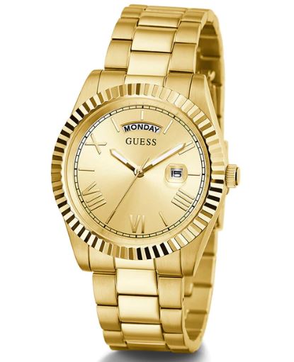 Guess Watch Conoisseur Gold Champ Gold Bracelet