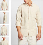 Rhythm Classic Linen Blend LS Shirt