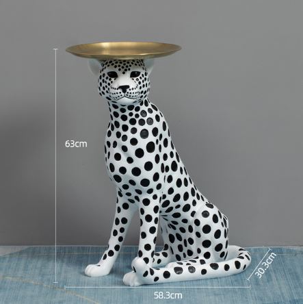Sisters Matter Lucky leopard Side Table