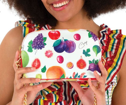 Coop Make Me Up Bag in White/Gold or Pink/Flower or Graffitti
