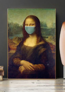 Sisters Matter Art Mona Lisa Pandemic