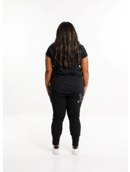 Home Lee - Winter Weight Apartment Pant White Outline X