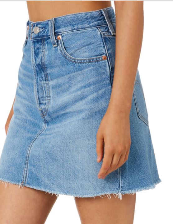 Levi's Ribcage Denim Skirt