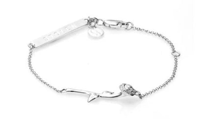 Stolen Girlfriends Club Rose Bar Bracelet
