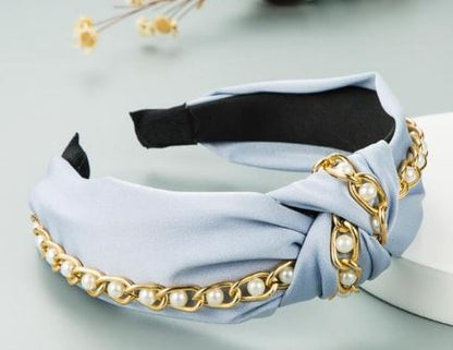 Sisters Matter Girl with a Pearl Headbands