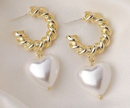 Sisters Matter Love Me Big Sleeper Earrings