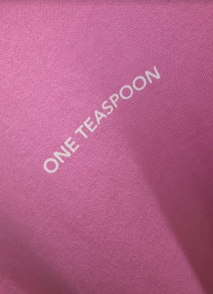 One Teaspoon Bleach Unisex Logo Sweater in Rose