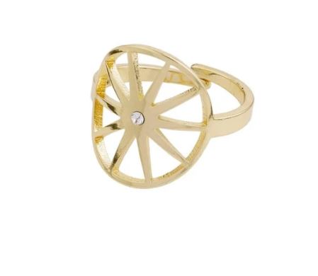 Pilgrim Jewellery Kaylee Ring - Gold Plated - Crystal
