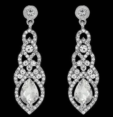 Sisters Matter Crystal Bling Earrings