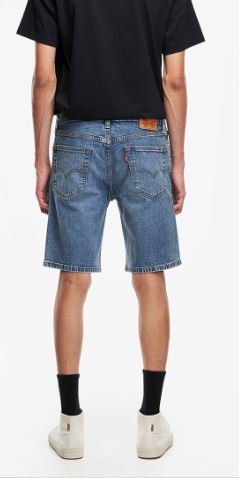 Levi's 405 Standard Short in Black or Blue