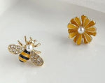 Sisters Matter Bee and Daisy Earrings