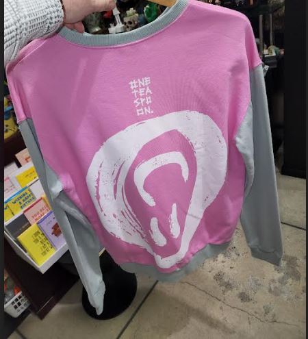 One Teaspoon Bleach Unisex Logo Sweater in Rose