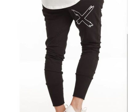 Home Lee - Winter Weight Apartment Pant White Outline X