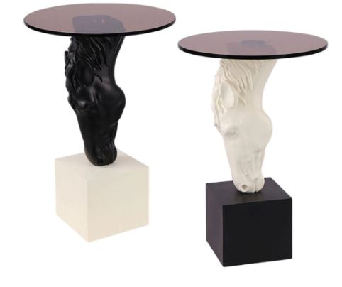 Sisters Matter Horse Sculpture Side Table