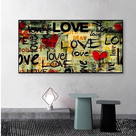 Shed Canvas Art - Love All Year Long