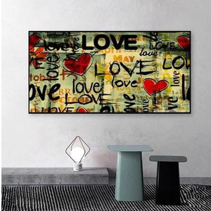 Shed Canvas Art - Love All Year Long