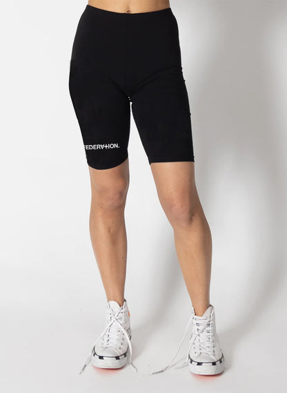 Federation Here Bike Short in Love Balloon or Black
