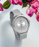 Guess Watch Soiree Silver with Sliver Mesh Strap