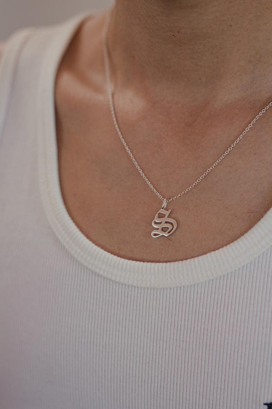 Stolen Girlfriends Club Gothic Stamp Pendant