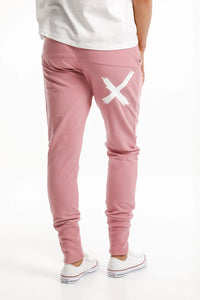 Home Lee Apartment Pants Rosebud with White X