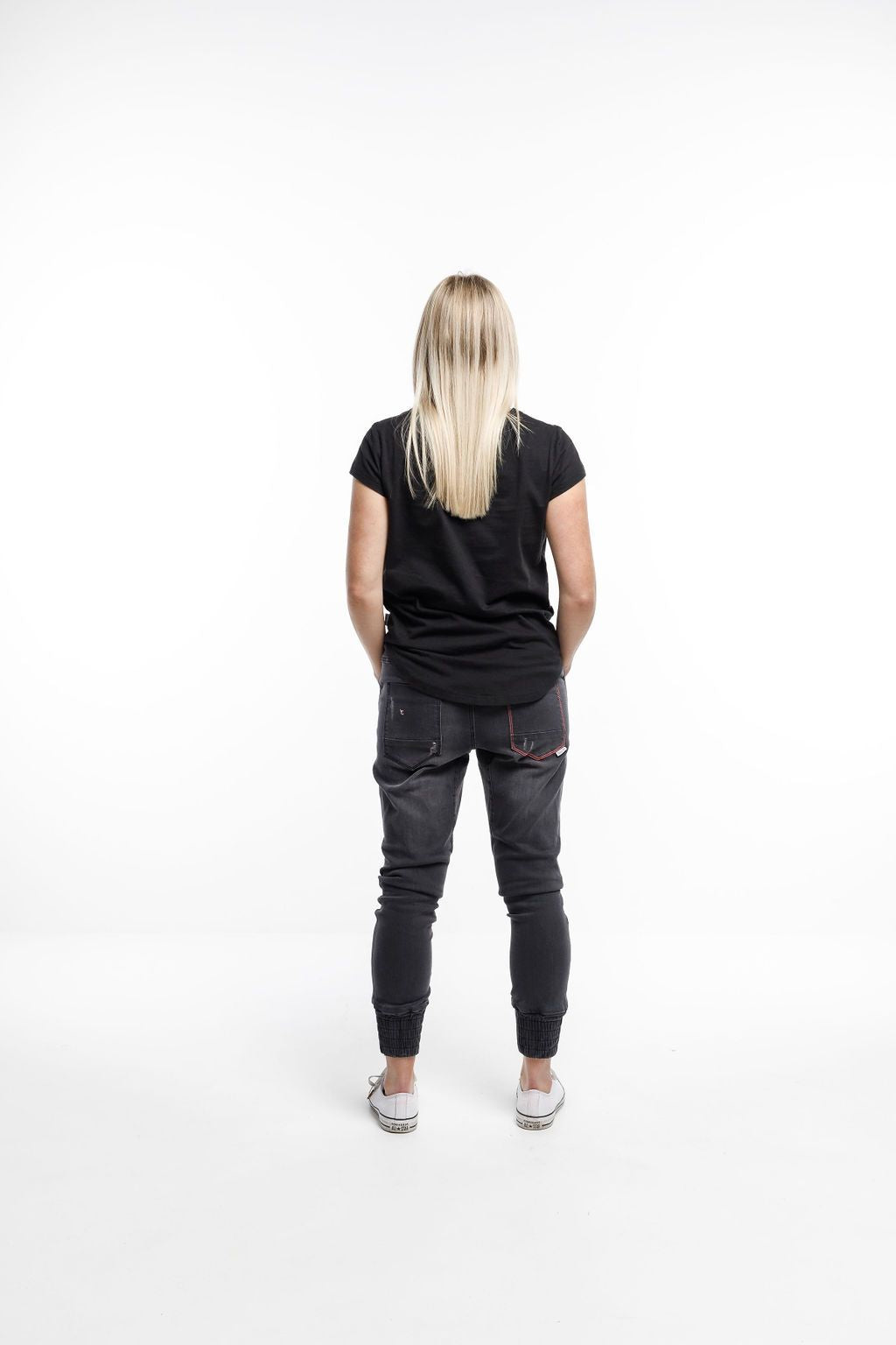 Home-Lee Weekender Jeans - Charcoal Black Wash