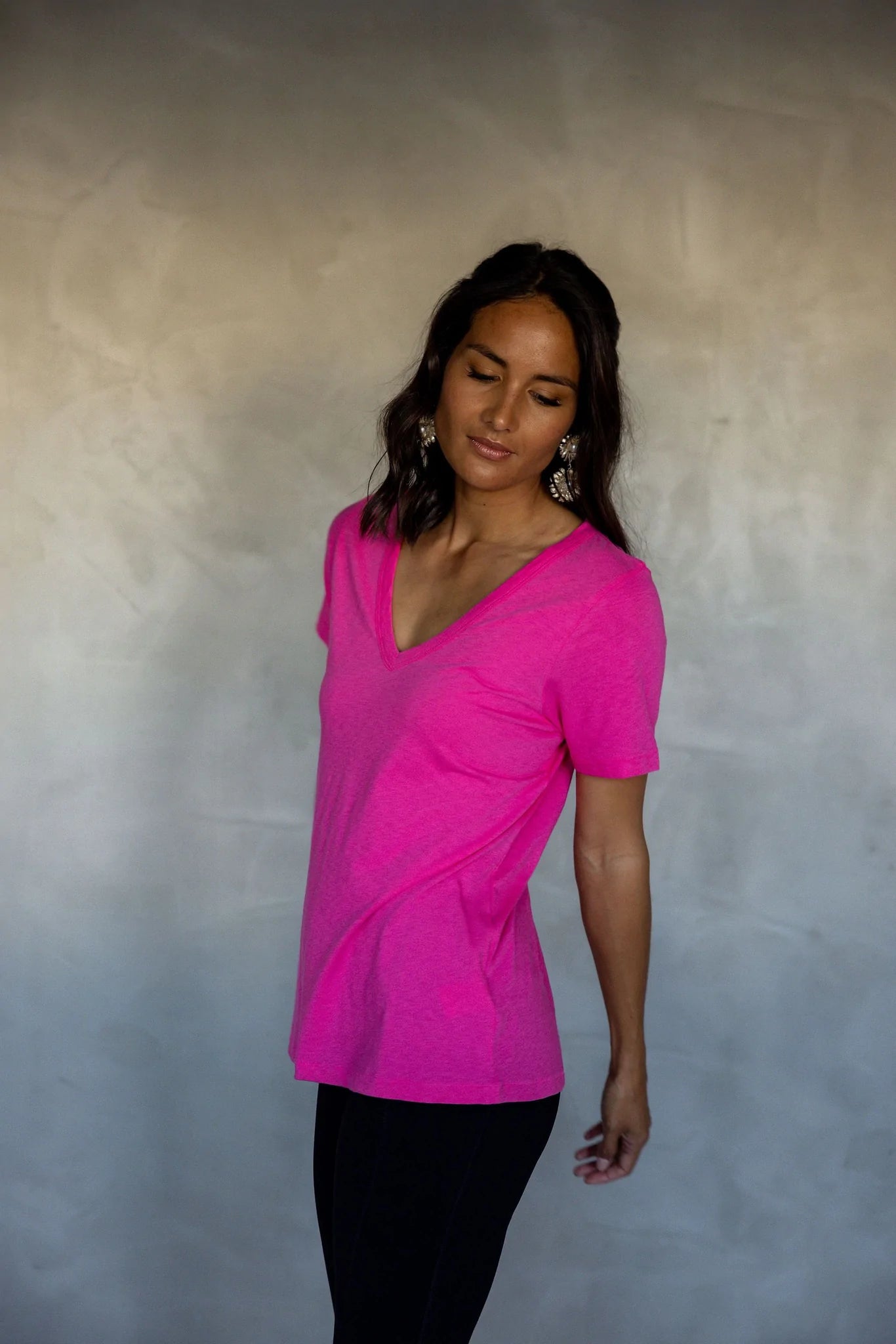 Mazu Before We Expire V Neck Tee
