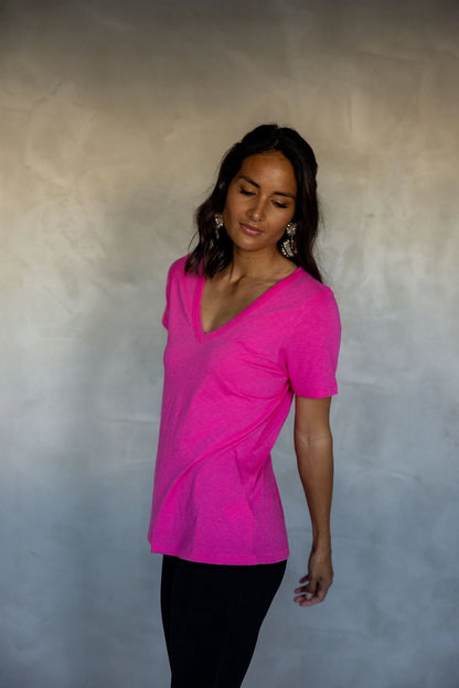 Mazu Before We Expire V Neck Tee