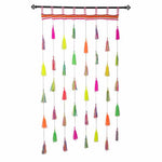 Shed Multi Colour Tassel Curtain