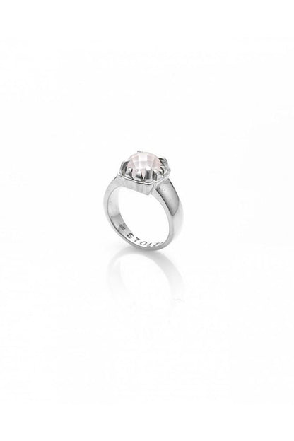 Stolen Girlfriends Club Baby Claw Ring Silver Rose Quartz or Black Onyx