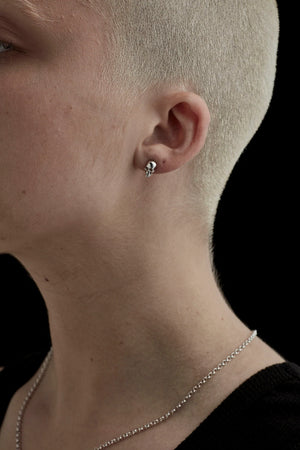 Stolen Girlfriends Club Baby Skull Earrings