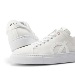 Loci x Reed Women's White Sneaker