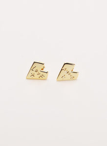 Federation Love is Amour Earings - Gold plated