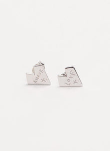 Federation Love is Amour Earrings - Silver