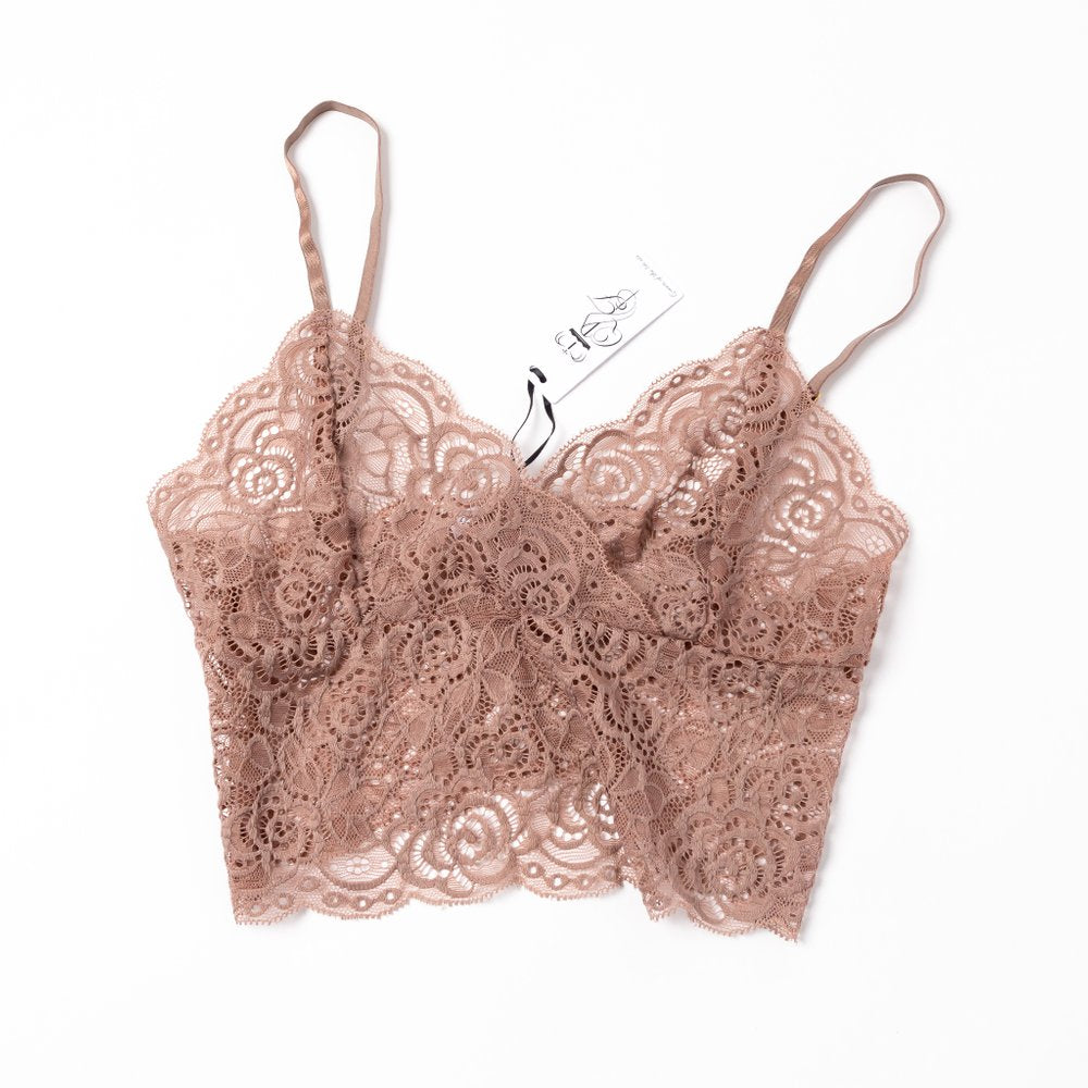 Queen of the Foxes Bralette Dusky Rose