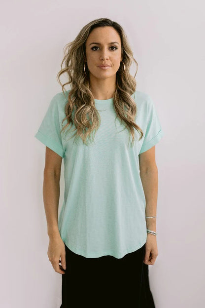 Mazu All you Need Cuff Tee