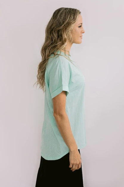 Mazu All you Need Cuff Tee