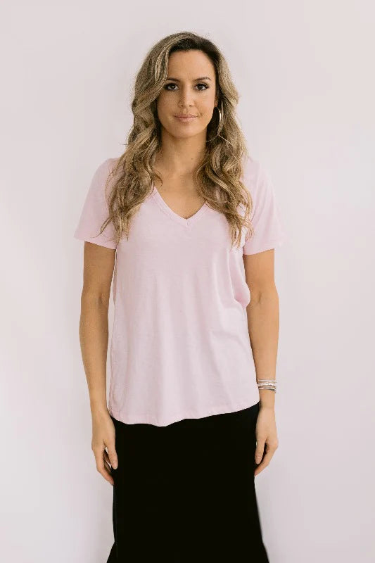 Mazu Before We Expire V Neck Tee