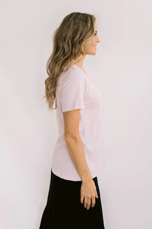 Mazu Before We Expire V Neck Tee