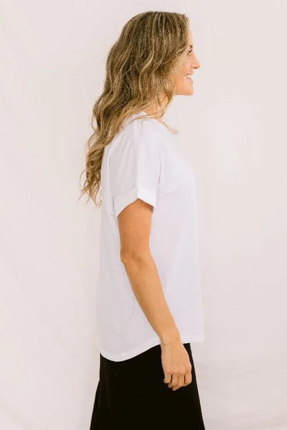 Mazu All you Need Cuff Tee